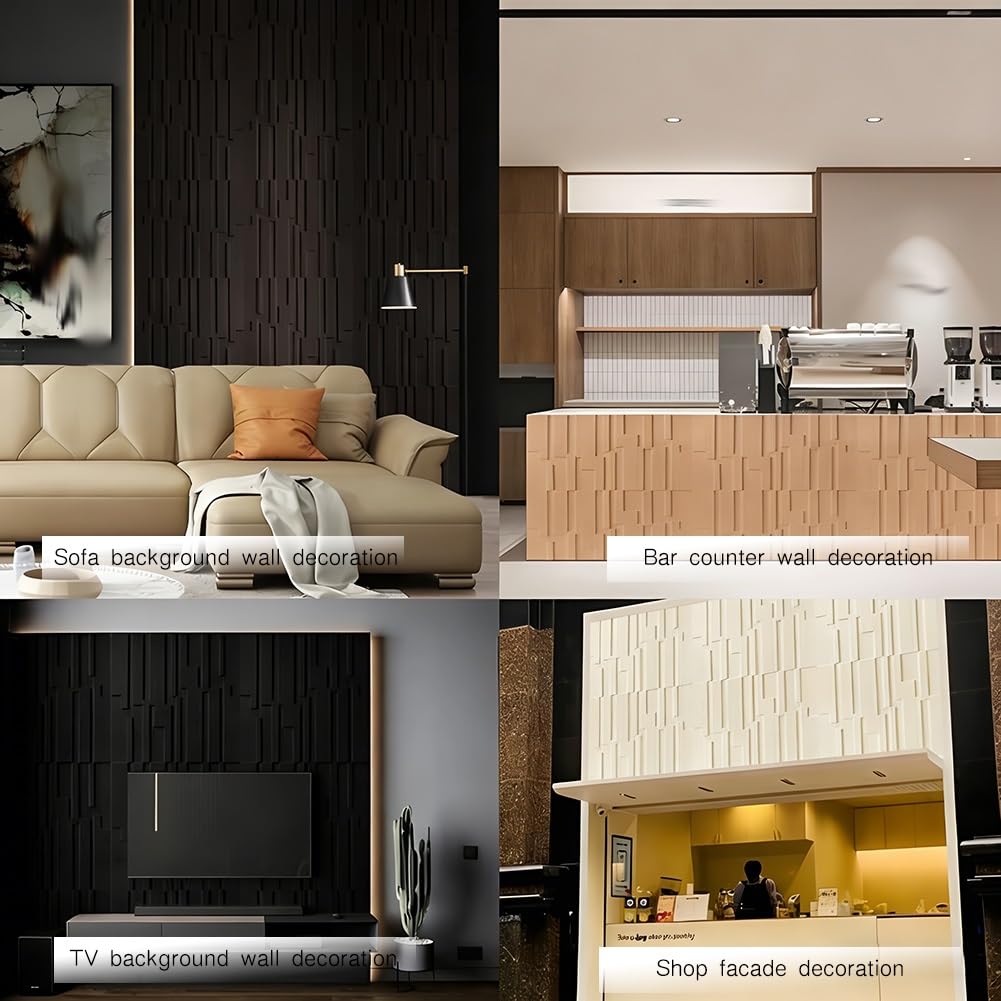 LXHELIVERY 1 confezione Pannelli decorativi 3D per pareti