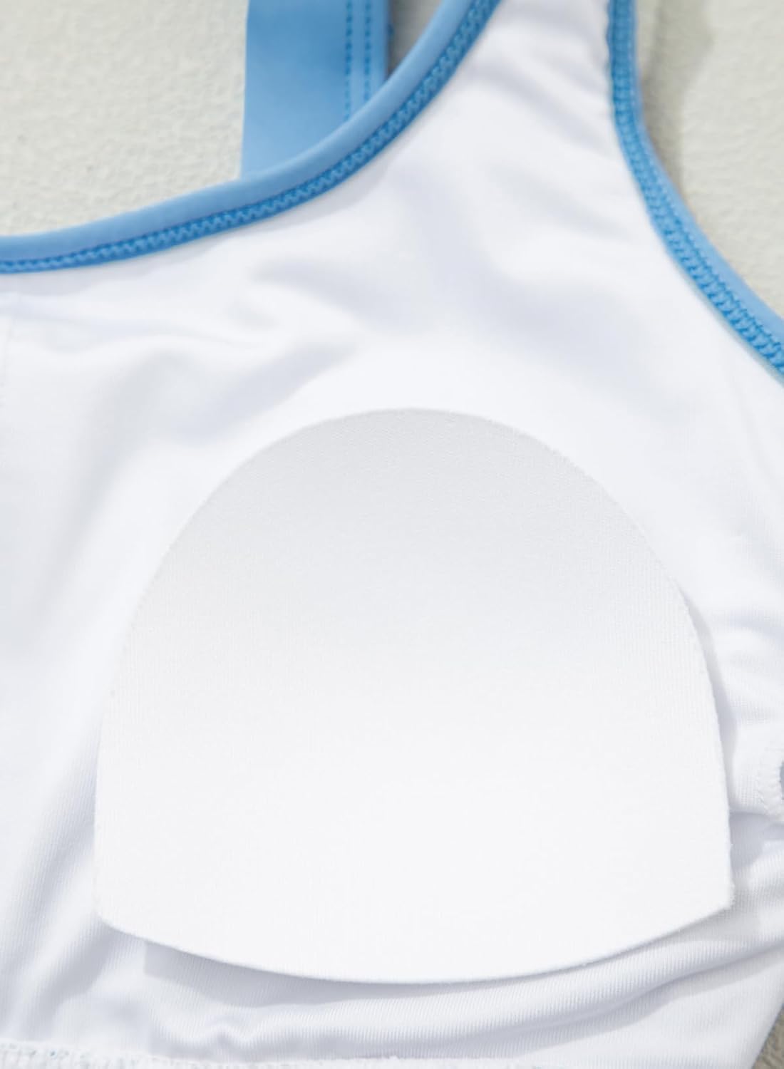 blibean Teen Girl Swimsuits Two Piece Bikini Sets with Chest Pad Size 6-15 Years - Image 4