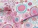 Cozy Line Home Fashions Pink Floral Polka Dot Colorful Reversible Quilt Bedding Set, Coverlet, Bedspreads for Girls (Mariah, Twin - 2 Piece)
