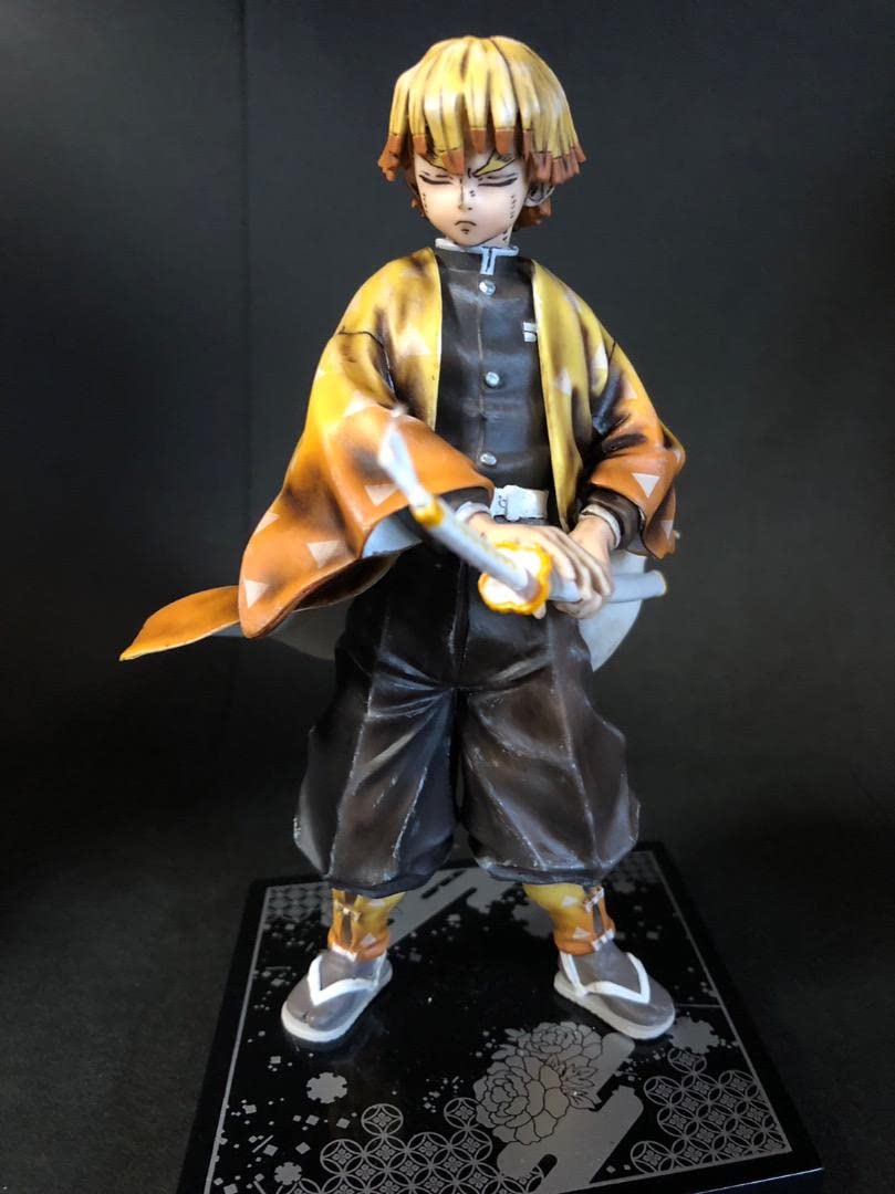 鬼滅の刃　善逸　フィギュアリペイント Amazon.co.jp: 鬼滅リペイント 我妻善逸 フィギュア : おもちゃ