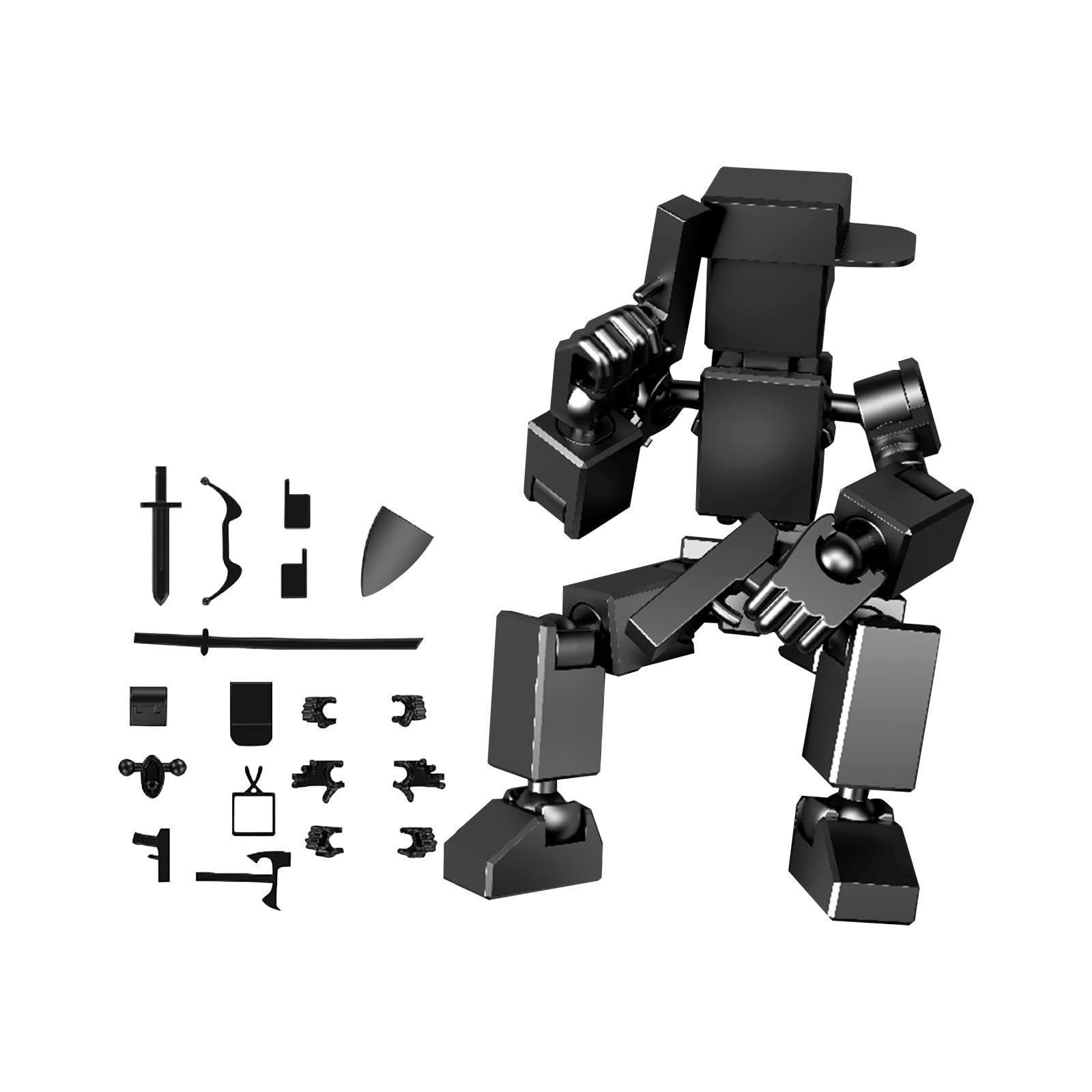 Mini Titan 13 Action s Hip Hop Dummy Robot Action Toys Stick Multi Joints Movable Desktop Decoration A02