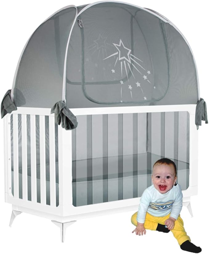 Aussie Cot Net Baby Crib Tent to Keep Baby from Climbing Out