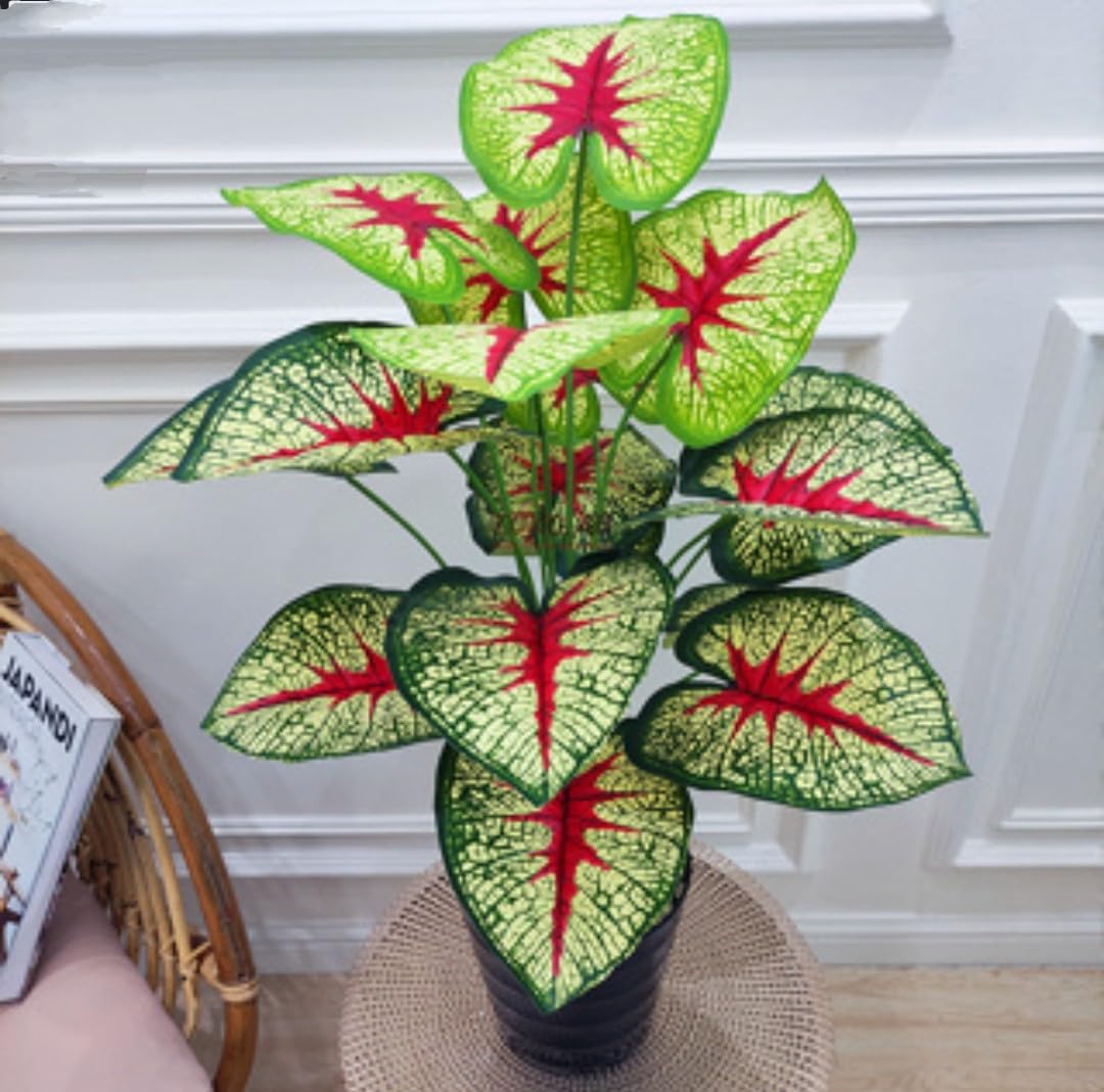VRB Dec 1 Pcs Artificial Plants with/Without Pot Fake Palm Tree Tropical 12 Palm Leaves Faux Areca Palm Plants Indoor Real Touch Monstera Plant for Home/Decor(Without Pot, Snake Palm Plant) (B0DCBBZ1VC) Amazon Price History, Amazon Price Tracker