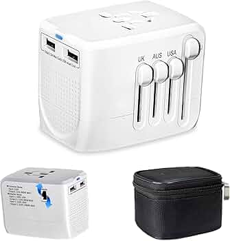 ホワイト 変圧器・アダプター 最高2000W Amazon.co.jp: 2000W 超小型 220Vから100V 変圧器 海外旅行用