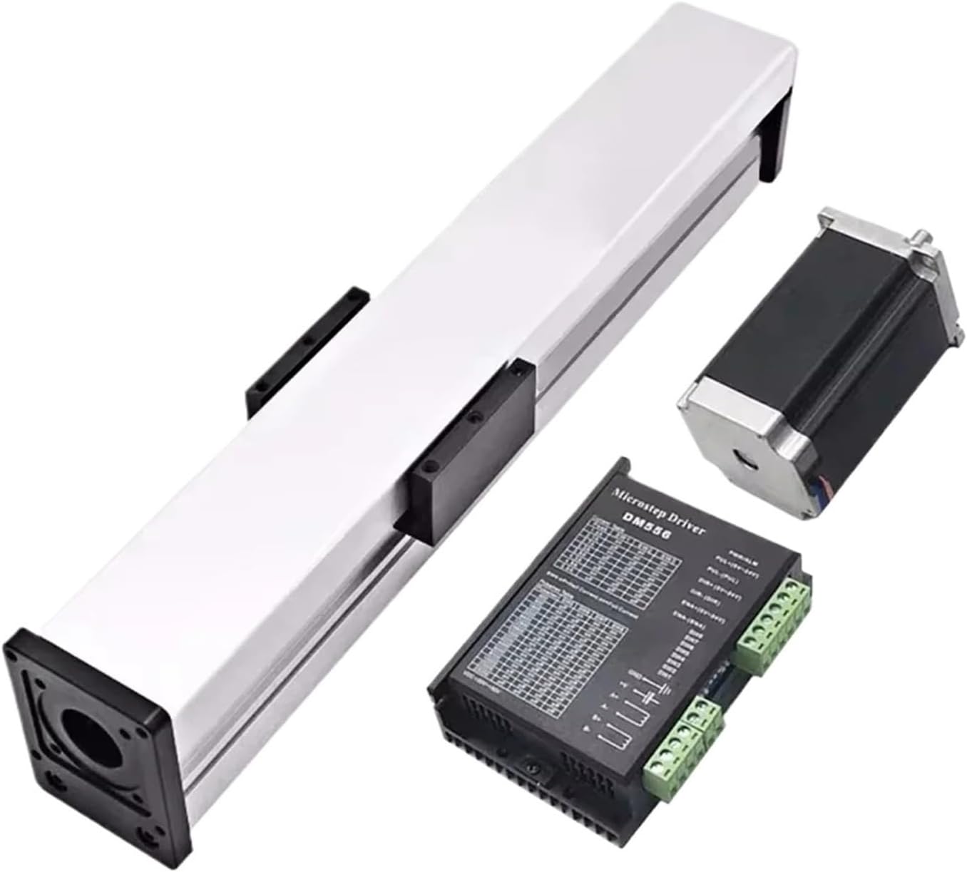 Fully Enclosed Slide Stage Linear Guide Rail Ballscrew SFU1605 1610 Dust Cover for 23 Stepper Motor 60 Servo Max Load 40KG