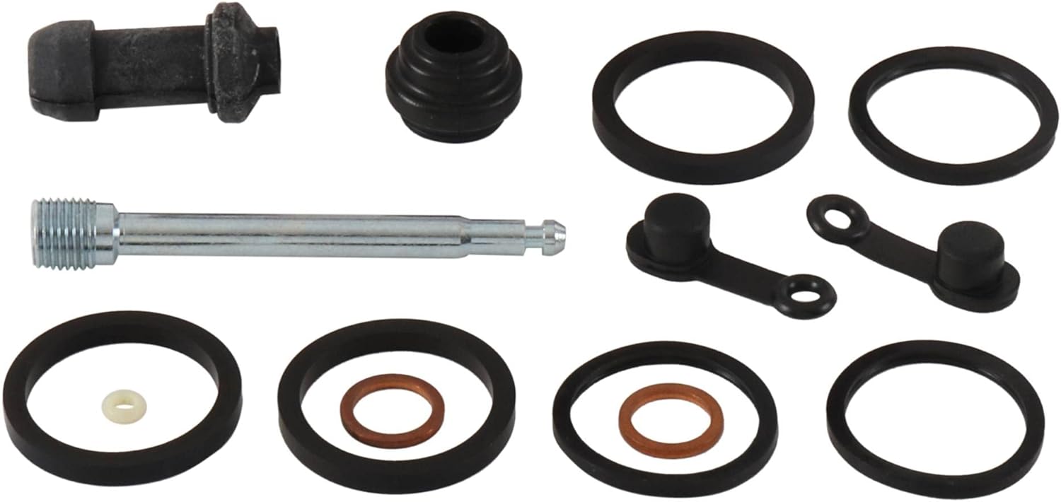 All Balls Racing Rear Caliper Rebuild Kit 18-3235 Compatible With/Replacement For Honda VFR800 Interceptor 2002-2009, VFR800XB (EURO) 2011-2012