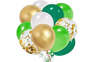 St. Patrick's Day Party Balloons: 50 Pieces of Vibrant 12-Inch Balloons for Festive Celebrations