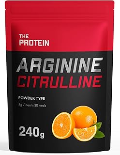 ザプロ アルギニン シトルリン パウダー 240g 約30食 オレンジ 風味 武内製薬 THE PROTEIN