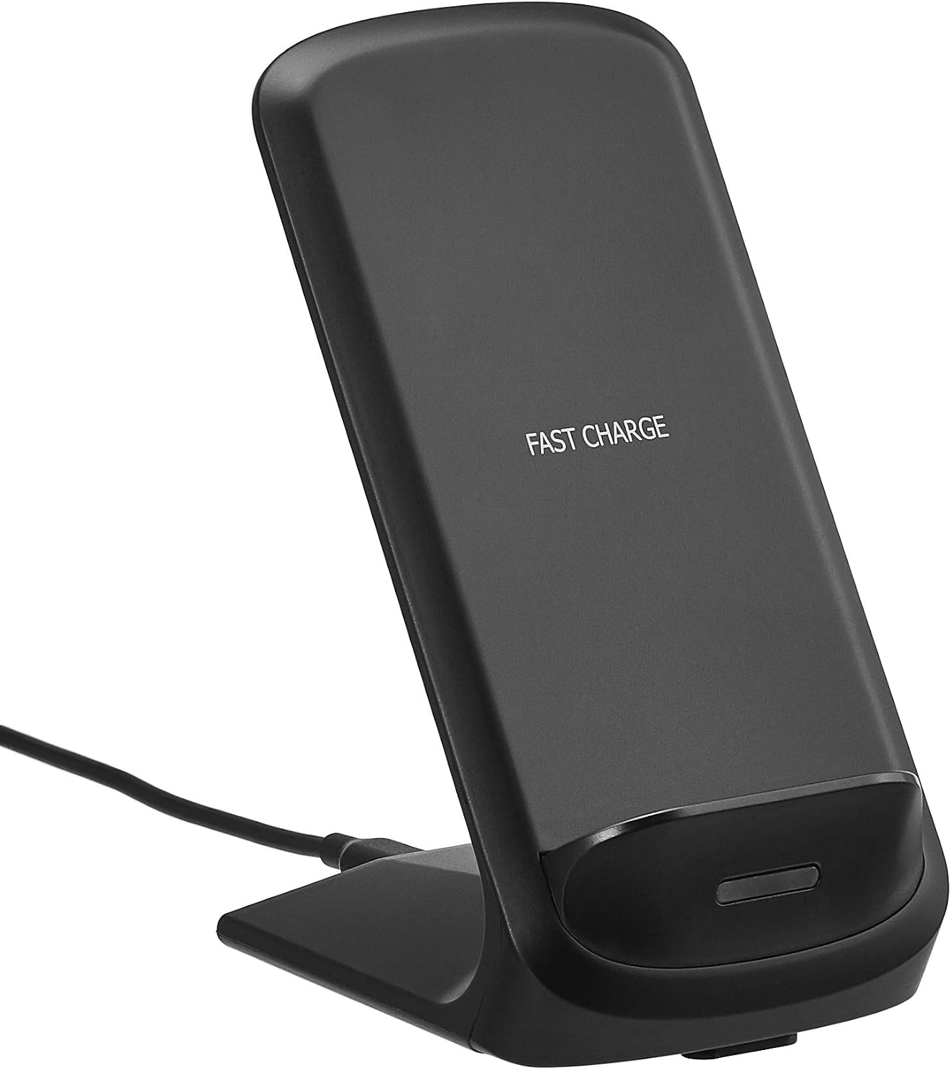 Amazon Basics 10W Qi Certified Fast Charging Wireless Stand - Black