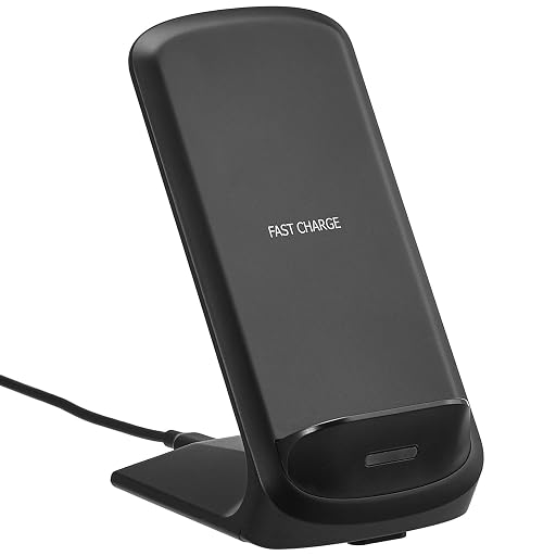 MockWares Basics 10W Qi Certified Wireless Charging Stand