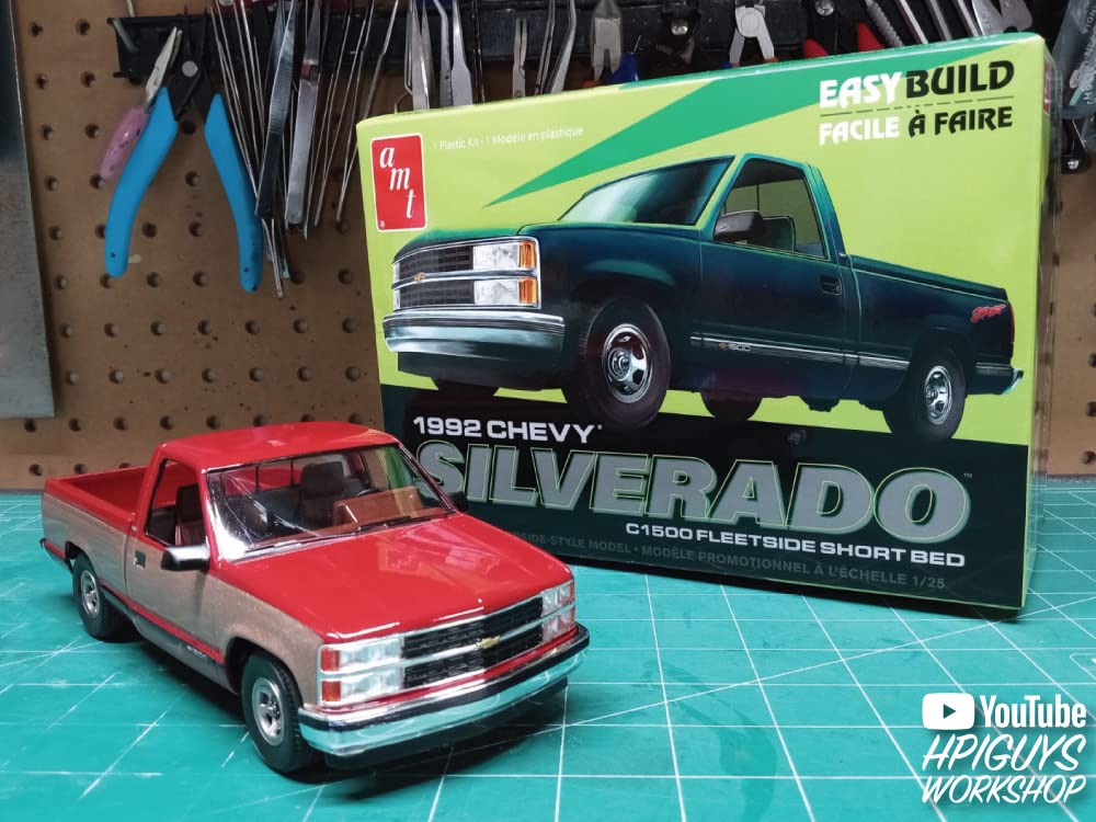 Amazon.co.jp: AMT 1/24 1992 シボレー シルバラード ショートベッド 
