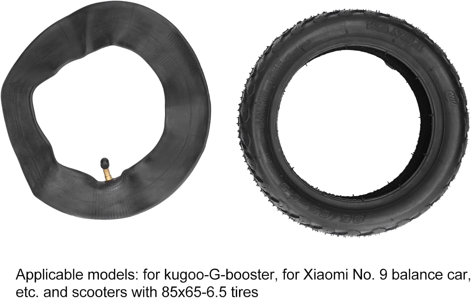 電動スクータータイヤ、8 1-2x2防爆ソリッドタイヤ、内側ハニカム衝撃吸収、滑り止めパターン、 電動スクーターのインナータイヤとアウタータイヤのセット、電動スクーターハニカムタイヤパンク防止オフロードタイヤ、Kugoo用10x2