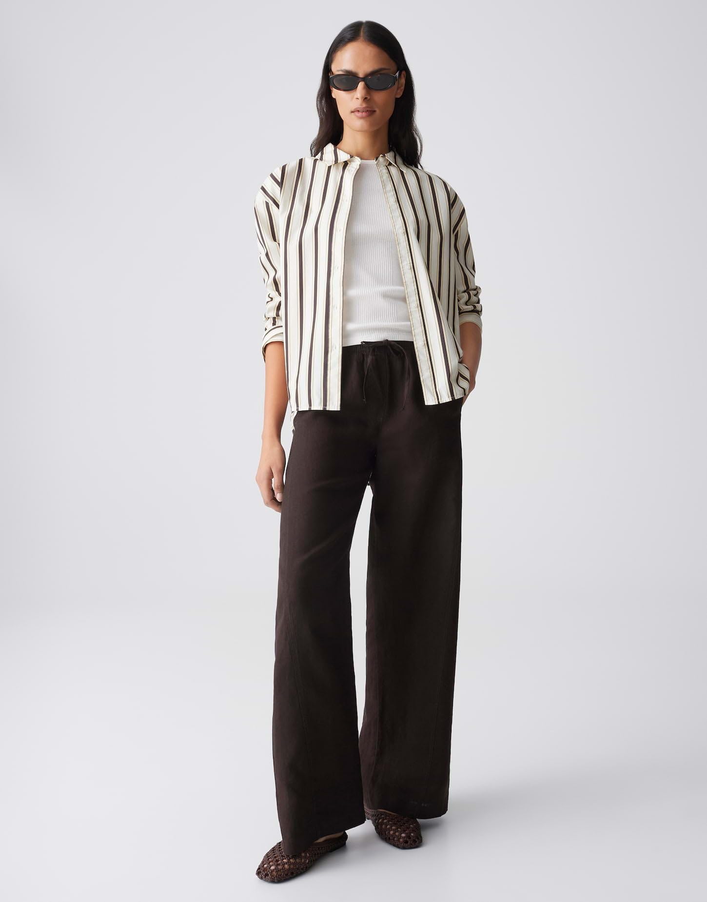 OPUS Damen Wide Leg Pants | MILENI Resort Wide Leg Pants aus reinem Leinen