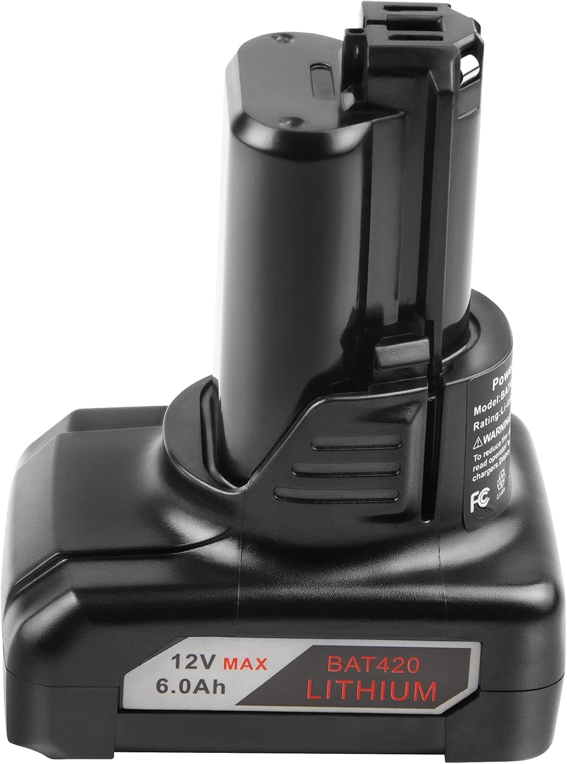 12 V 6 A Batterie de Remplacement Li-ION pour Outils Bosch 12 V - Convient pour Batterie BAT411 BAT412 BAT413 BAT415 BAT420 GBA10.8V