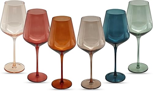 Miniatura 4 de Saludi Copas de vino de colores y copas de champán a juego (presentadas en Bachelor in Paradise)