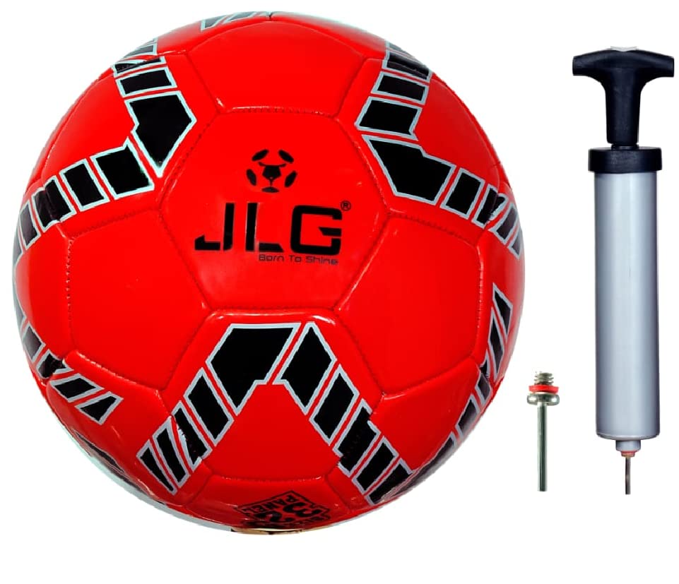 JLG Base Football Size 5 (32 Panel) with Pump for All Players (Red) (B0BHT27YBW) Amazon Price History, Amazon Price Tracker
