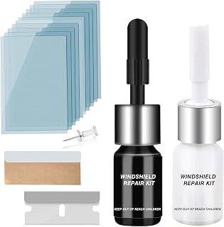 Windshield Crack Repair Kit, Windshield Repair Kit For Chips And Cracks, 2025 Upgraded Windshield Chip Repair Kit Rock Chip Repair Kit Windshield, Window Crack Repair Kit, For Invisible Repairs (2pcs)