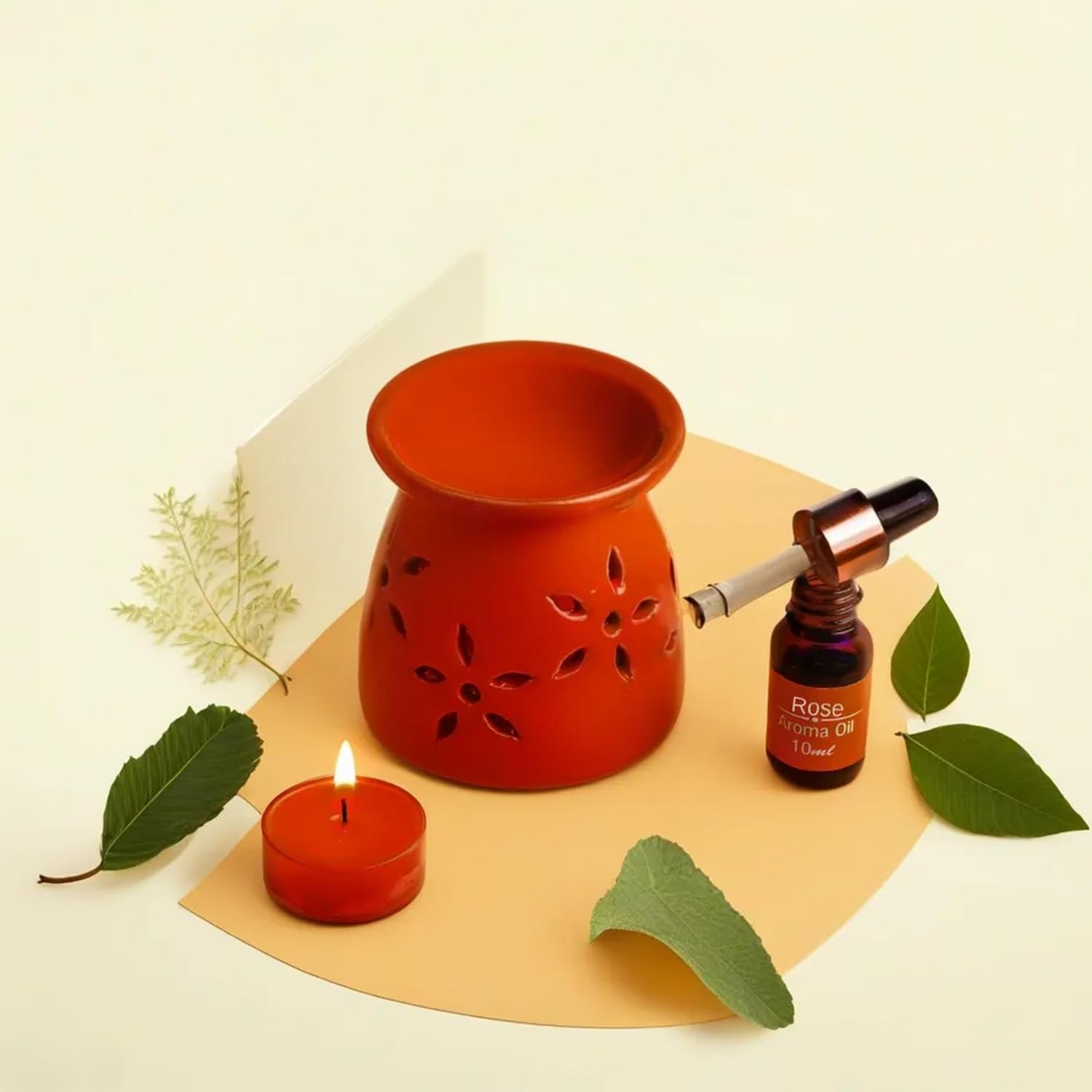 AuraDecor Aromatheraphy Diffuser Gift Set || Gifting || Spa || Fragrance || Tealight Candles || Aroma Diffuser || Perfect for Home Decor & Fragrance (Rose) (B0CKL79XHF) Amazon Price History, Amazon Price Tracker