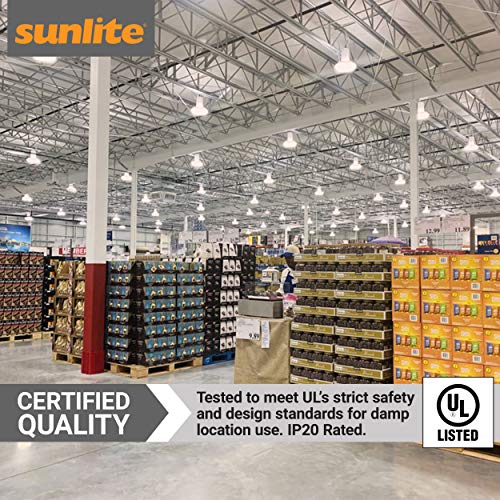 Sunlite 82109 Led A23 Light Bulb, 26 Watts (300W Equivalent), High Output, 4000 Lumens, Medium E26 Base, 120-227 Multi-Volt, Non-Dimmable, Ul Listed, 4000K Cool White #TOP3