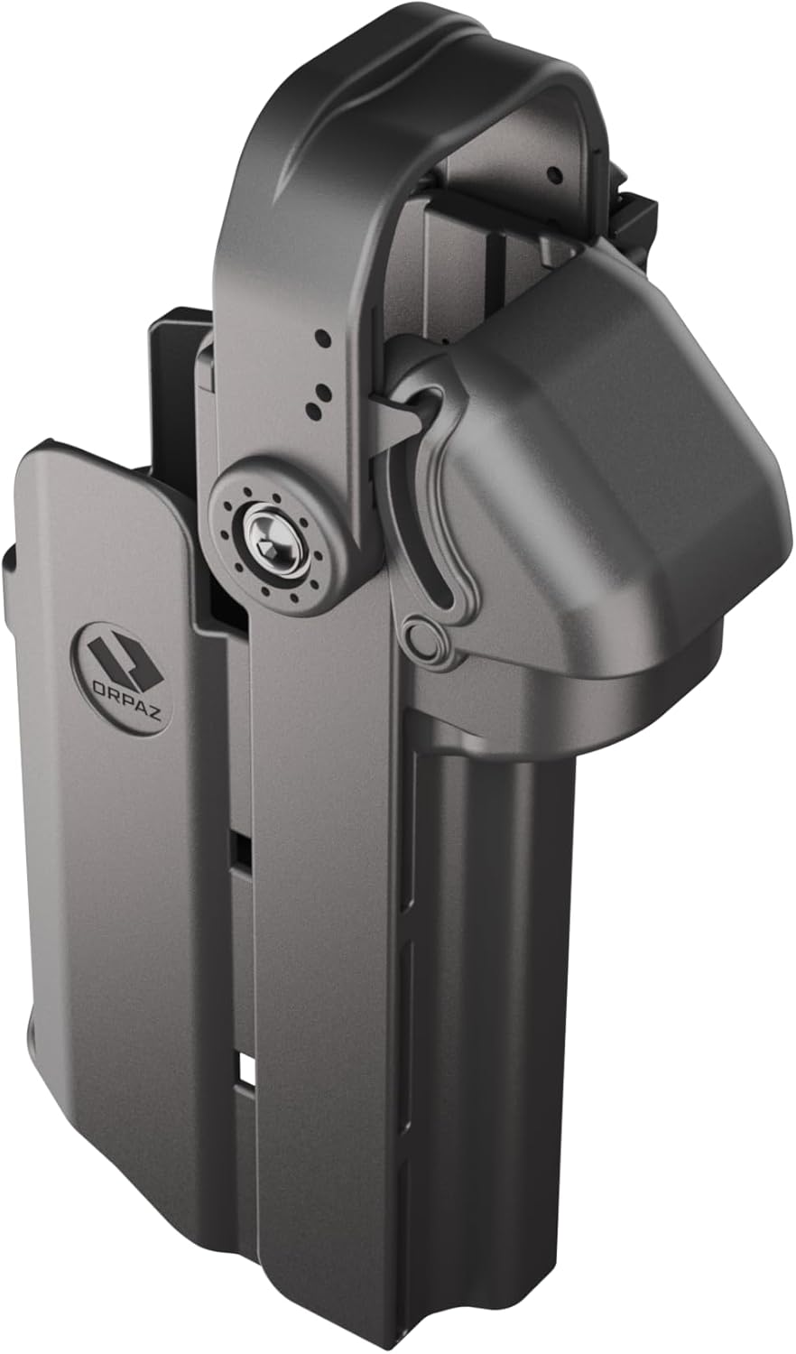 Orpaz T40 Light-Bearing Holster – Universal OWB Tactical Holster, Level 2 & Level 3 Security, Compatible w/Most Pistol Lights, Optics-Ready, Adjustable, Fits Most Pistols