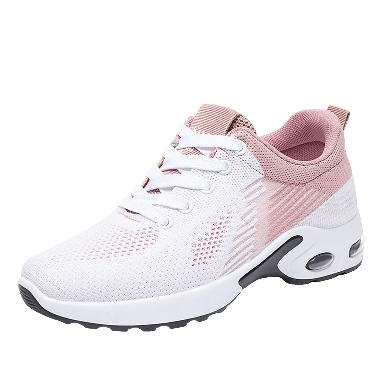 Générique Baskets orthopédiques pour Femmes, Chaussures de Marche avec Soutien de la voûte Plantaire, Chaussures décontractées en Maille Respirante avec Coussin d'air