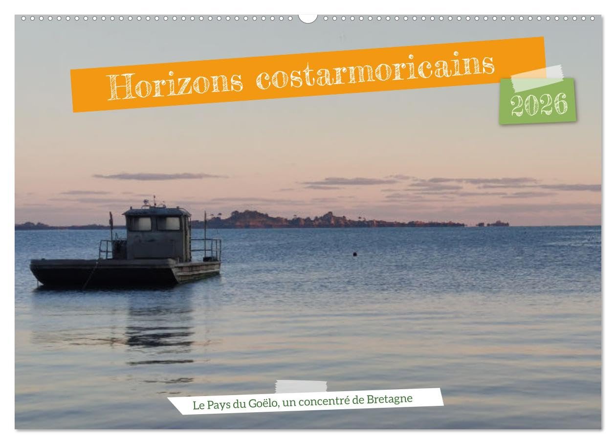 Horizons costarmoricains (Calendrier mural 2026 DIN A2 vertical), CALVENDO calendrier mensuel: Les couleurs de la Bretagne en hiver