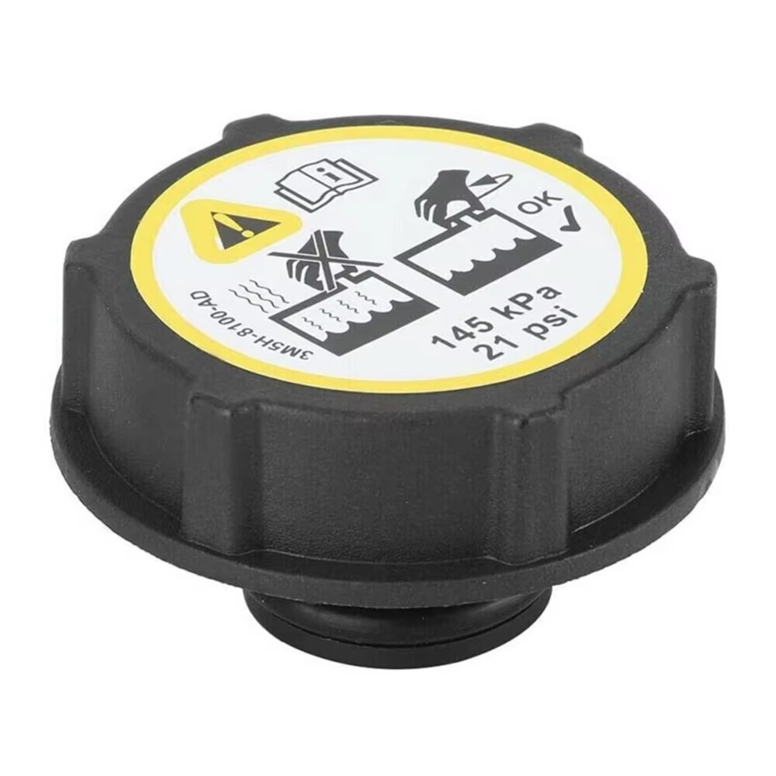 Compatible con Focus MK2 2004 2005 2006 2007 2008-2012 DG93-8101-AA Tapa del depósito de expansión del refrigerante del radiador del Coche