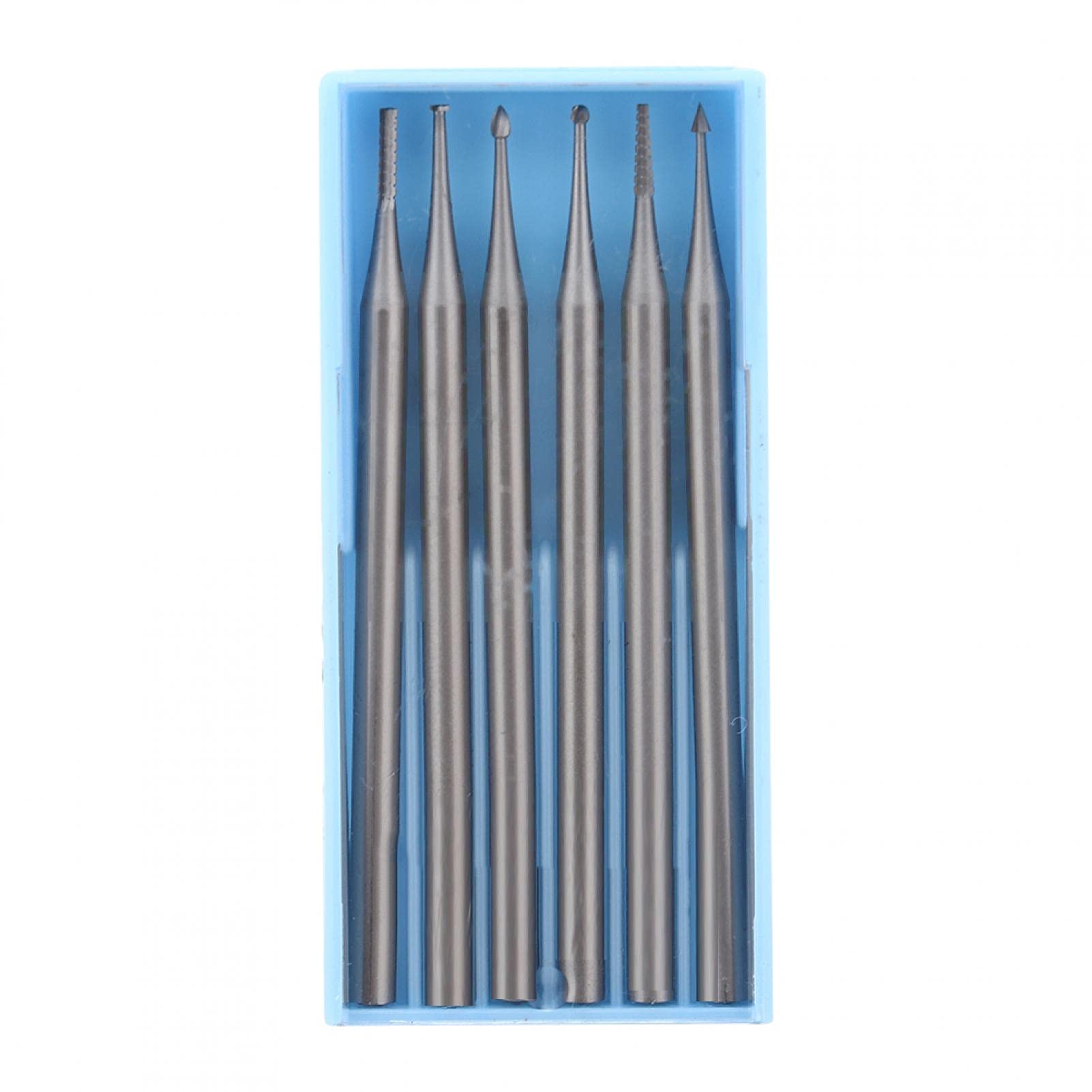 HURRISE Jewelers Hand Files Tool Kit, Jewelry Milling Cutter Carving Bits Gold Silver Jewelry Making Carving Tool Jewelry for Cutting Tools Tool Miniature Curving Bits