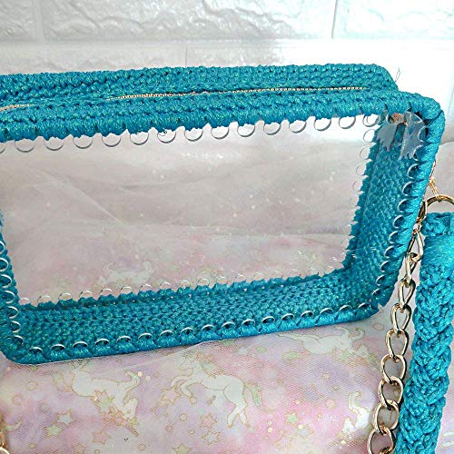 Clisil 100Gram Diy Gold Yellow Lurex Thread Shining Yarn Glitter Sparkle Yarn Metal Yarn Diy Fancy Sparkle Yarn Crochet Knitting Sweater Scarf Bag Yarn Accessory Yarn #TOP5