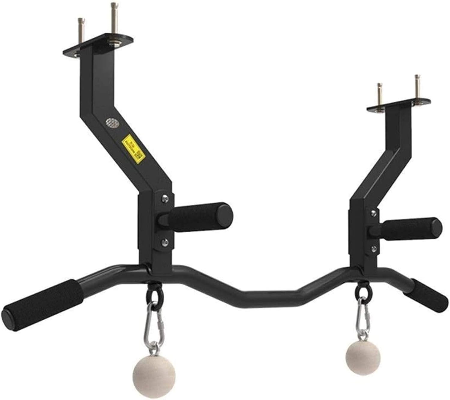 Pull Ups Strength Training Pull-Up Bars Strength Training Dip Stands Cross Beam Black Fitness Horizontal Bar Home Strength Training Equipment Load 250kg