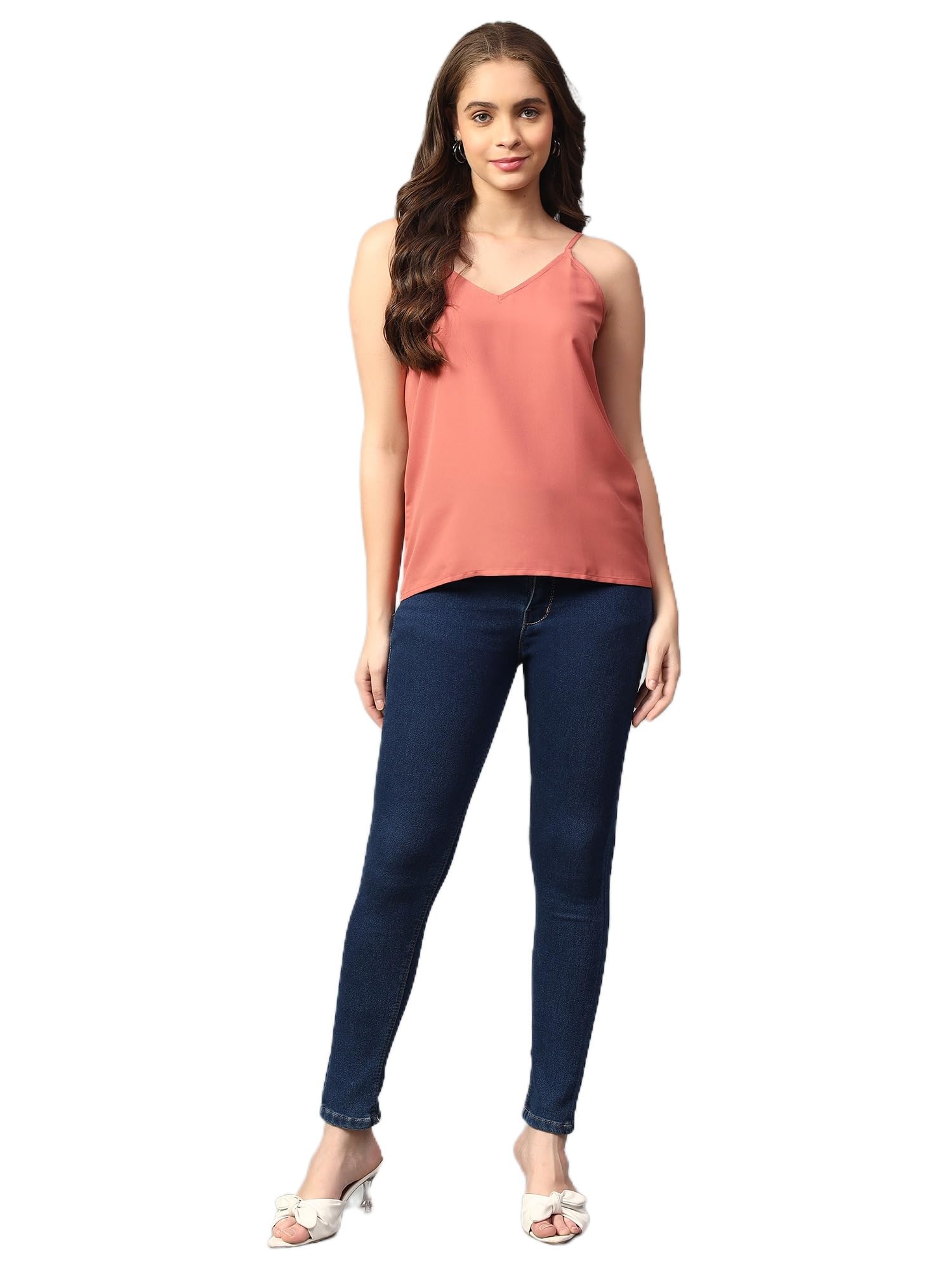 kotty Women's Solid Regular Fit Fashion Vest-picture-26