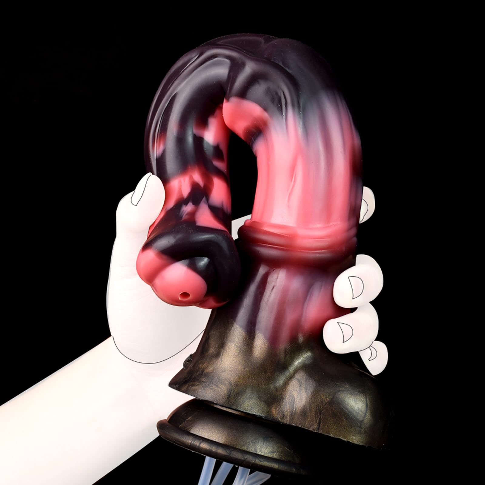 Realistic  Horse Dildo Sex Toys with Suction Cup, 12inch Long Fantasy Huge Thick Anal Dildo Big Silicone Adult Sex Toy for Men and Women G Spot Couples: Squirting