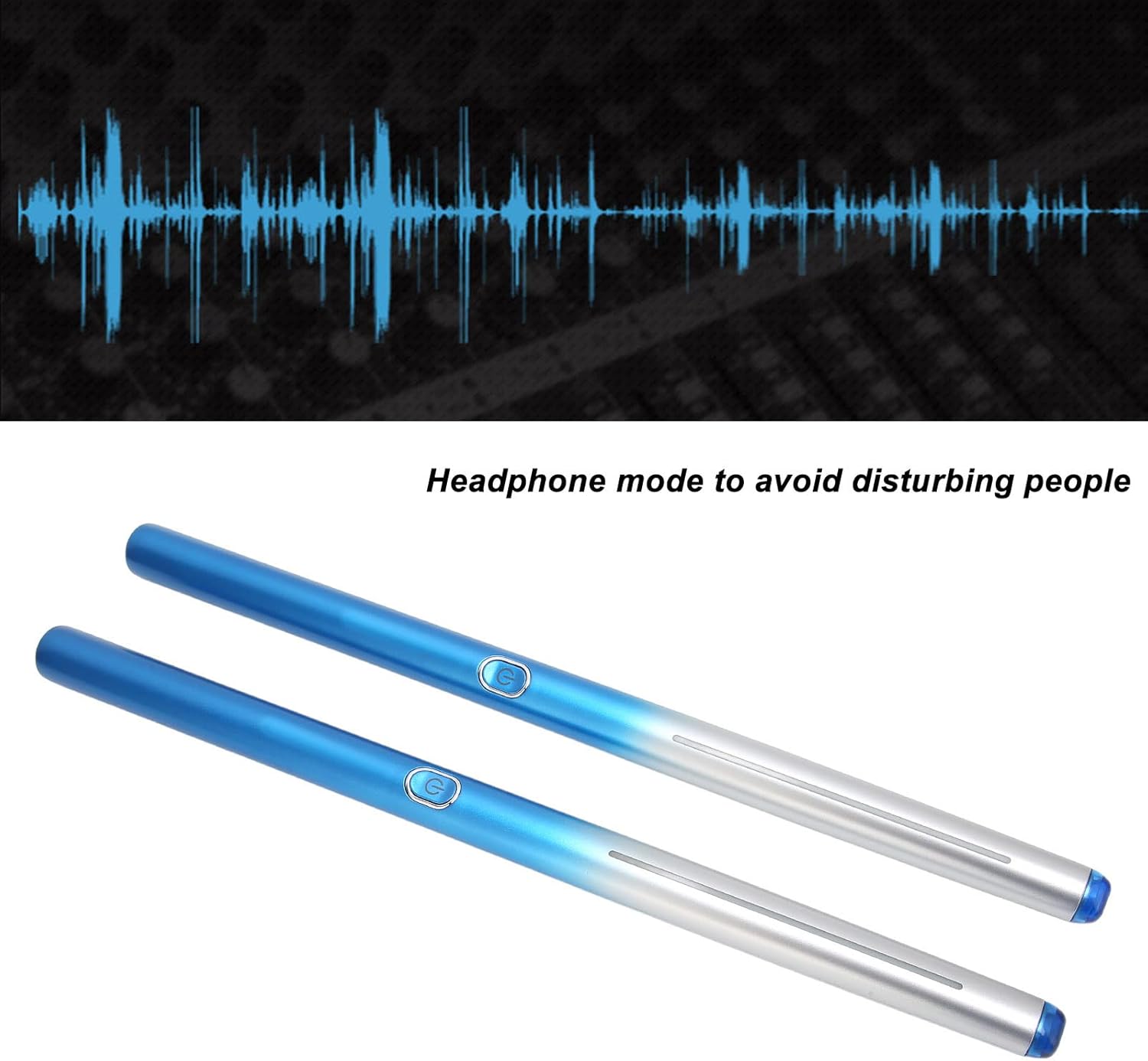 Buy Air Electronic Drum Set, Virtual Reality Drum Stick Set with LED Lights, Bluetooth