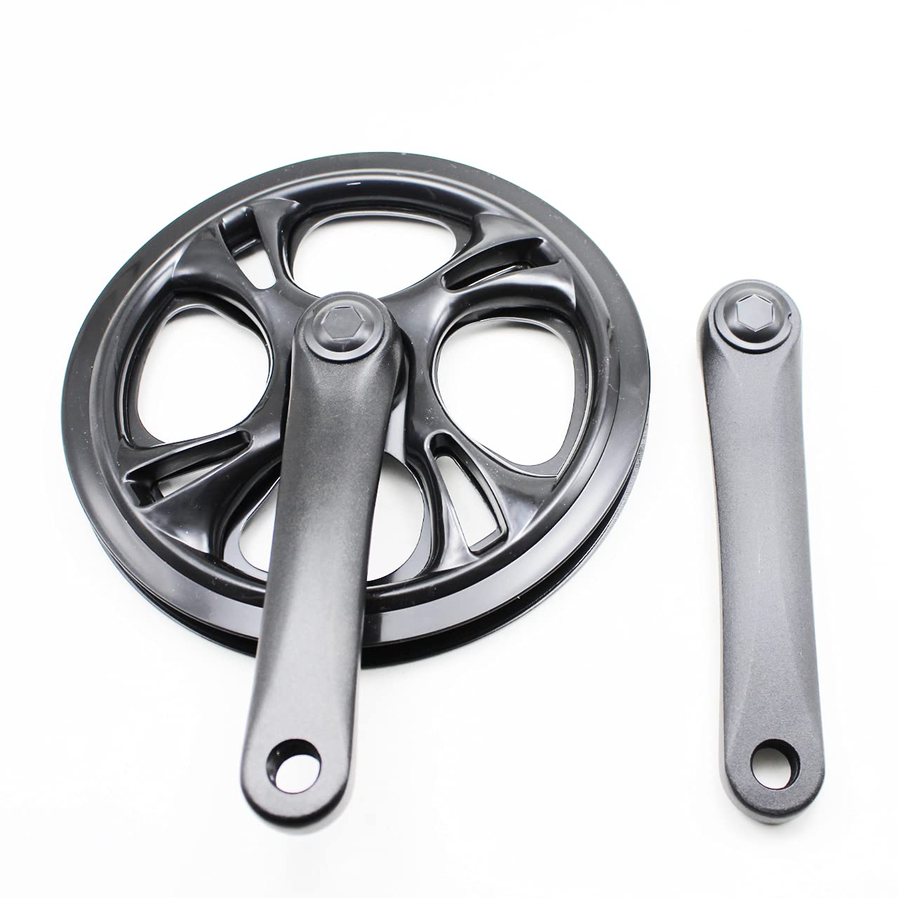 Guarnitura Bici Grulli per Bicicletta elettrica in Lega di Alluminio da 152 mm per crankset da Bici Pieghevole con Corona a Corona di crankset Road Bici Parti Guarnitura MTB