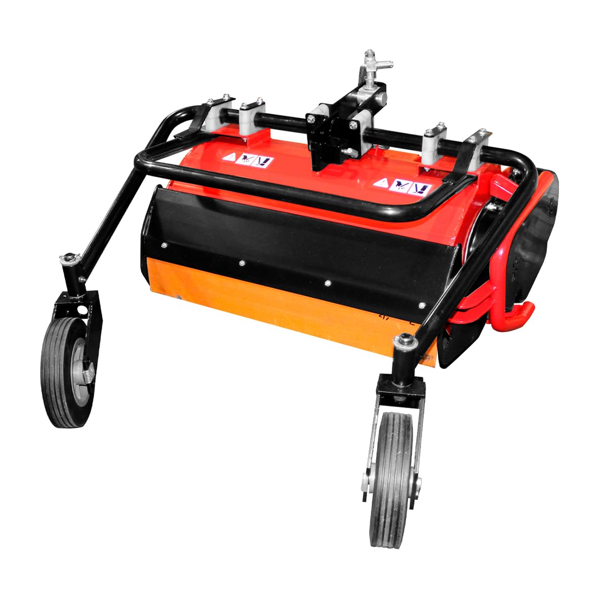 Kawapower Cabezal de martillos para desbroce para motocultor con Ancho de Trabajo de 60 cm