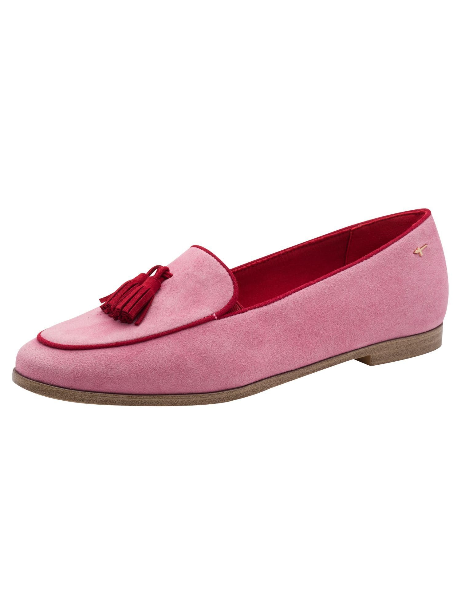 Tamaris Women's loafer flat pink 5.5 UK
