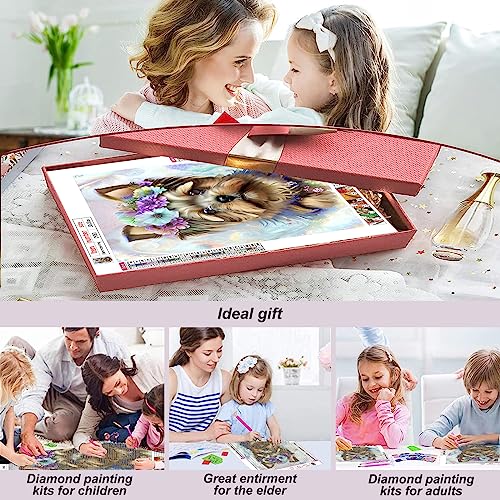 Stalente Diamond Painting Kits for Adults 5D DIY Diamond Art Kits for Beginners Round Full Drill Diamond Painting for Home Wall Decoration Gift 30x30cm/12×12inch - Image 3