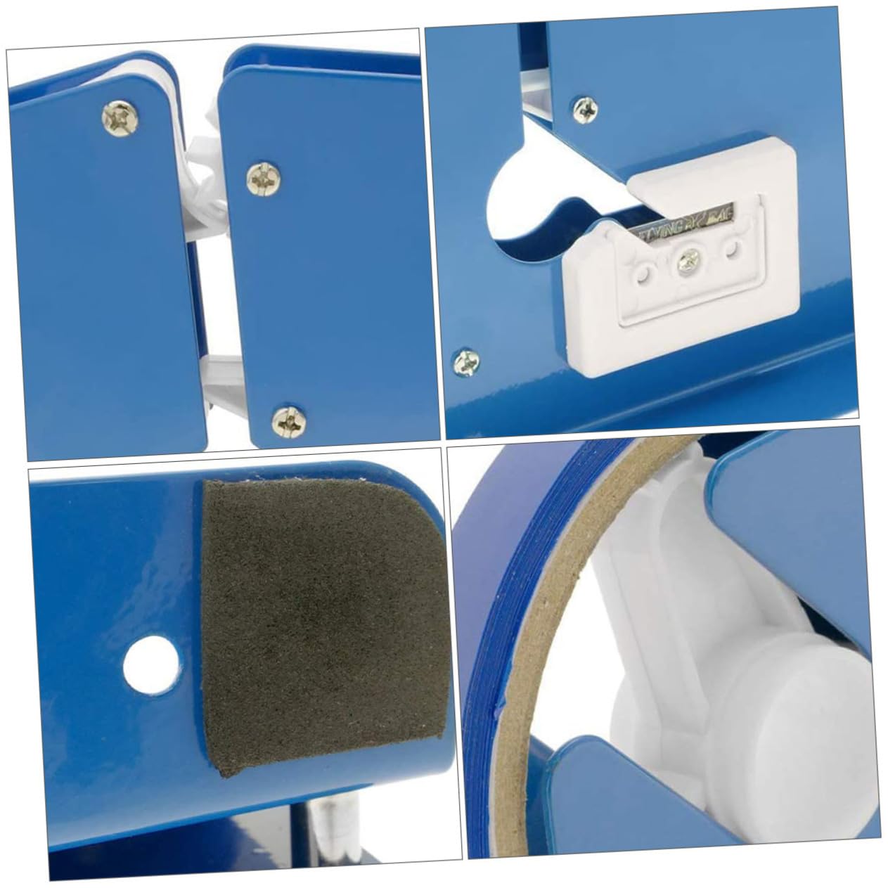 DOITOOL 9piezas Dispensador De Cinta Máquina Cortadora Portátil Incluye Unidades Para Sellado De Bolsas De Mercado Dispositivo De Corte Para Cocina