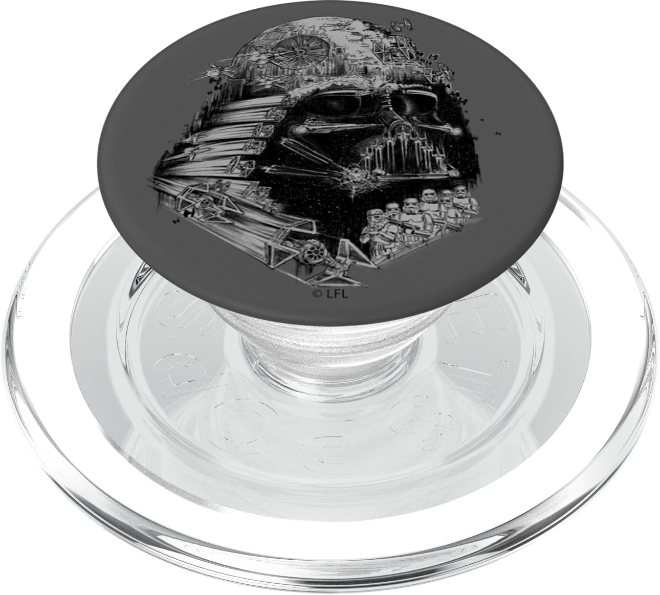 Star Wars Darth Vader Portrait Collage PopSockets PopGrip for MagSafe