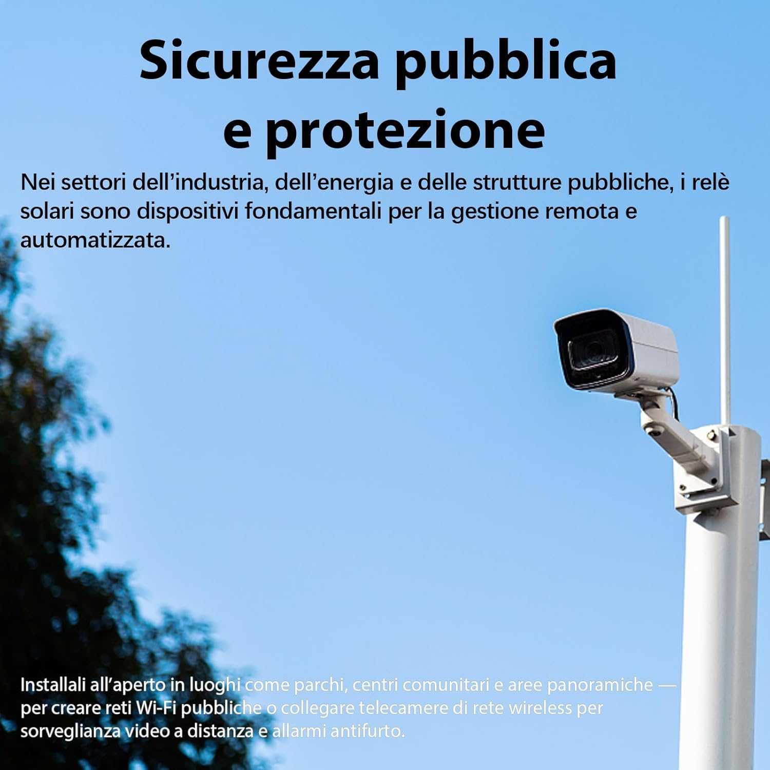 Ripetitore WiFi Solare da Esterno, Amplificatore di Segnale WiFi Alimentato a Energia Solare da 15W, Ripetitore WiFi Wireless a 2,4 GHz Batteria da 26000 mAh, Impermeabile IP65