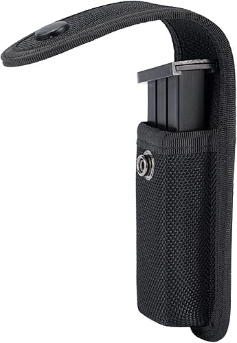 Dotacty Funda de nailon moldeado para cinturón de servicio para pistola, funda para cargador Mag Molle, compatible con cargadores de pila simple y