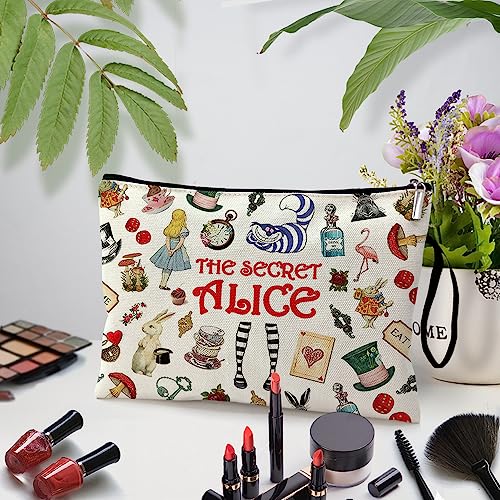ZHANTUONE Fairy Tale Funny Cosmetic Bag keychain pendant Set, for Travel Toiletry Zipper Storage Pouch Makeup Bag, Motivational Gifts for Friends Coworker Bestie BBF, Movie Lover Fairy Tale Fans4