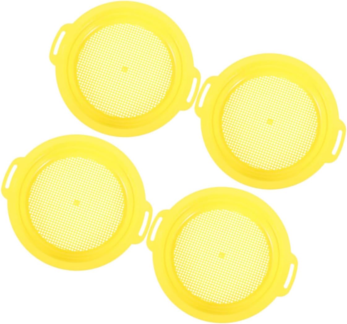 BESPORTBLE 12pcs Gold Sifting Pan Mesh Sieve for Prospecting and Beach Filtering Efficient Mineral for Gold Enthusiasts
