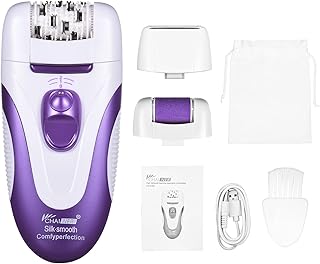 Máquina de barbear elétrica 3 em 1 depiladora de cabelo depiladora feminina de depilação para depilação para braço Biquíni perna depilação corporal removedor de cabelo,depilação,removedor de cabelo para cabelo de rosto,removedor de cabelo para o corpo,removedor de cabelo indolor Purple