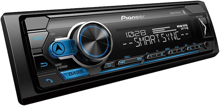 Pioneer MVH-S310BT Built-in Single DIN Support Bluetooth/MIXTRAX/USB/Auxiliary/Pandora/Spotify/iPhone/Android/Smart Sync App Car Digital Media Receiver