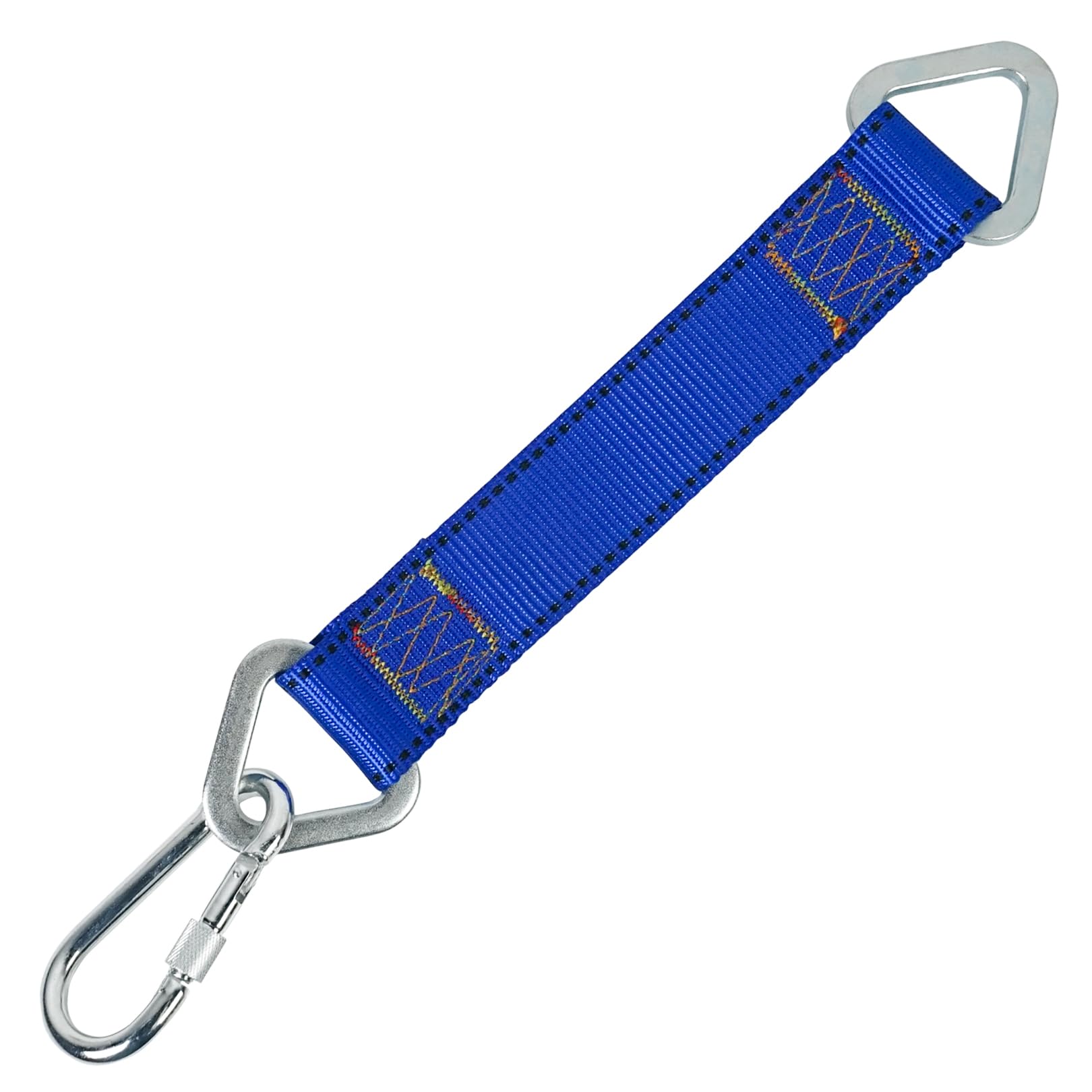 Aoneky 9.84'' Short Heavy Punching Bag Hanger Strap for Boxing & MMA - Attachment for Pull-Up Bar Gym Cable Pulley (Blue)