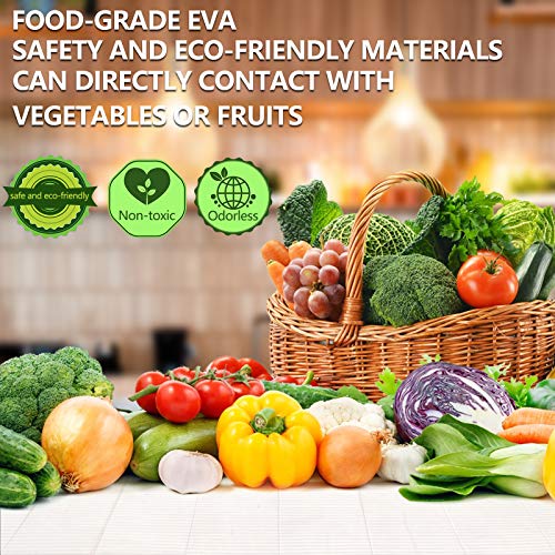 Gantan Shelf Liners,17.5Inch X 30Ft(360"),Non Slip Drawer Liner,Washable Refrigerator Mats, Waterproof Cabinet Liner For Closet Wire Rack Kitchen Refrigerator Pantry Dresser(Clear) #TOP2