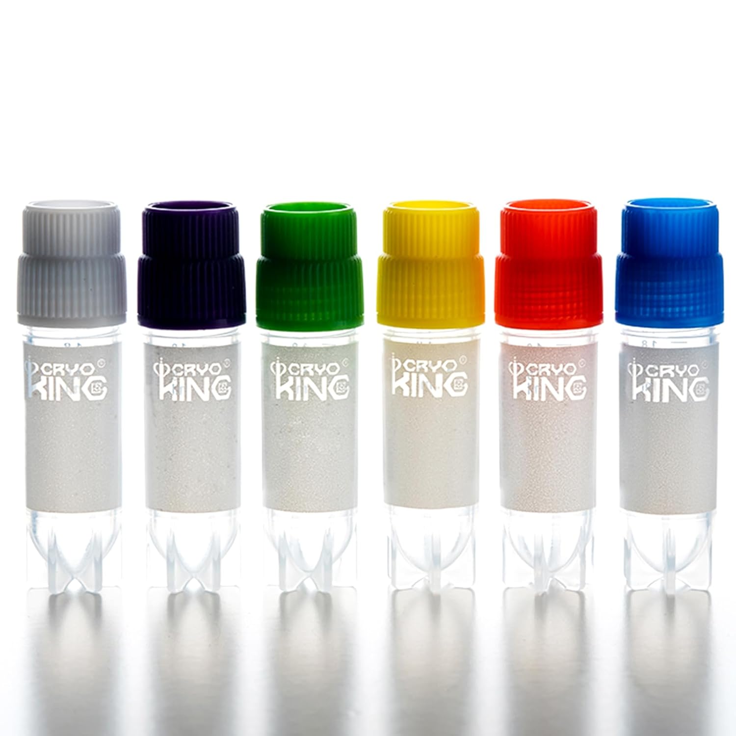 Tubos de viales criogénicos PP, viales criogénicos de 0.1 fl oz con rosca externa, sin código de barras, 25 piezas/bolsa, 20 bolsas/paquete, 1000 Tubos de viales criogénicos PP, viales criogénicos de 0.1 fl oz con rosca externa, sin código de barras, 25 piezas/bolsa, 20 bolsas/paquete, 1000