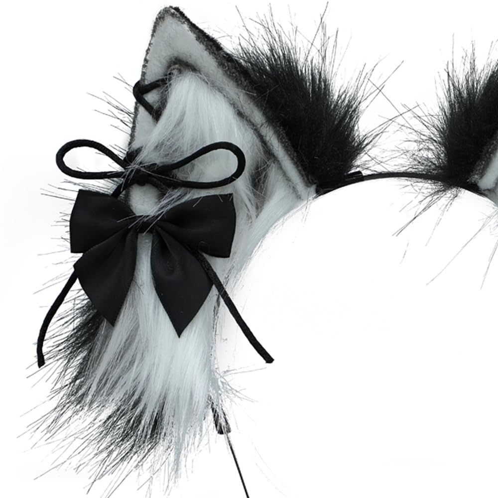 VIGVAN Animal Cosplay Ears Fox Punk Cross Headbands