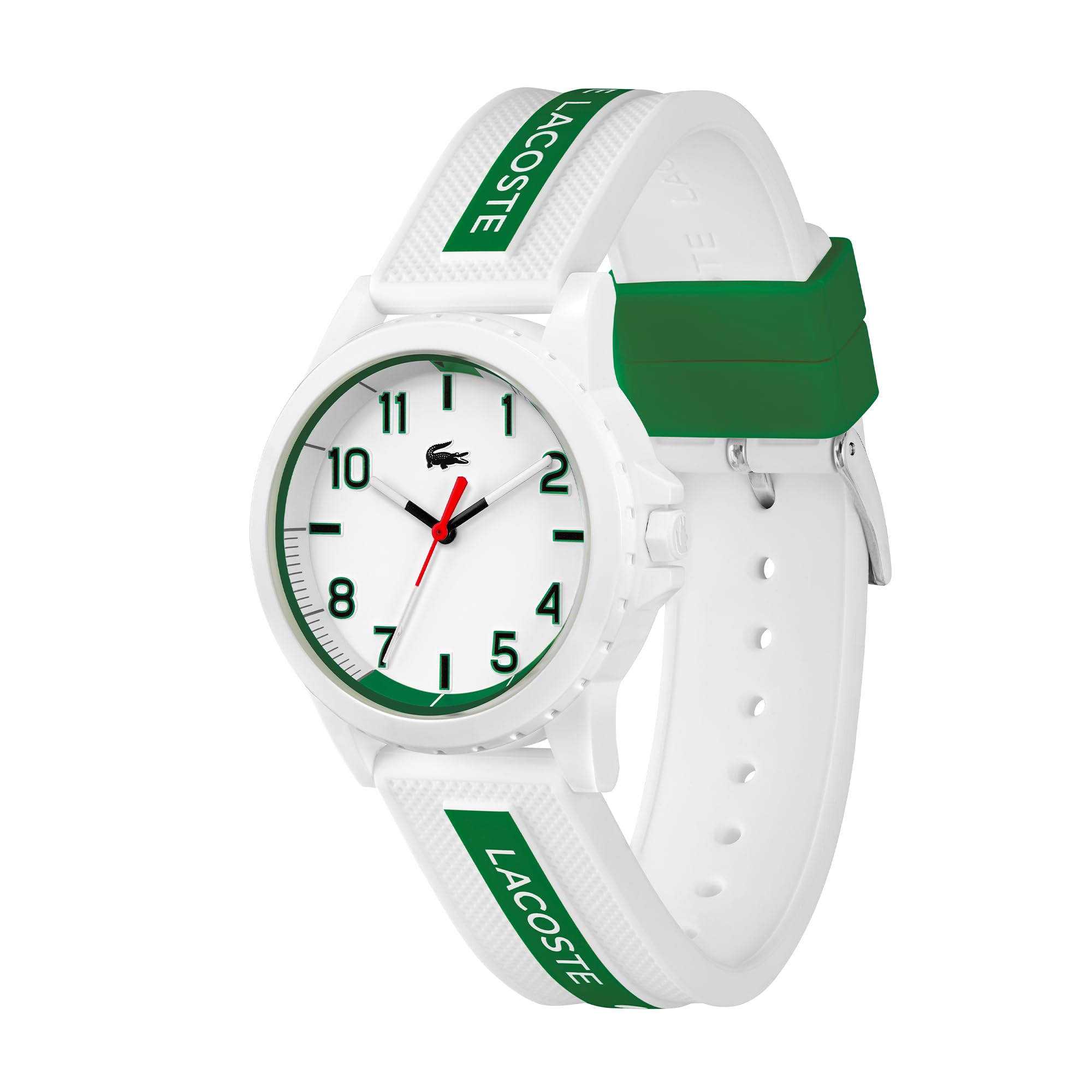 Lacoste Reloj Infantil Rider Analógico Cuarzo Resistente al Agua Correa Silicona